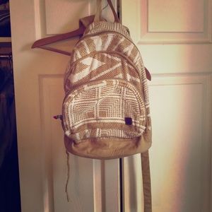 Roxy Beach Backpack Woven Cotton